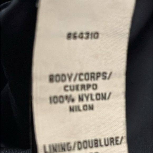 JS COLLECTIONS Elegant Navy Blue Textured nylon Dress SIze 4 - Picture 10 of 10